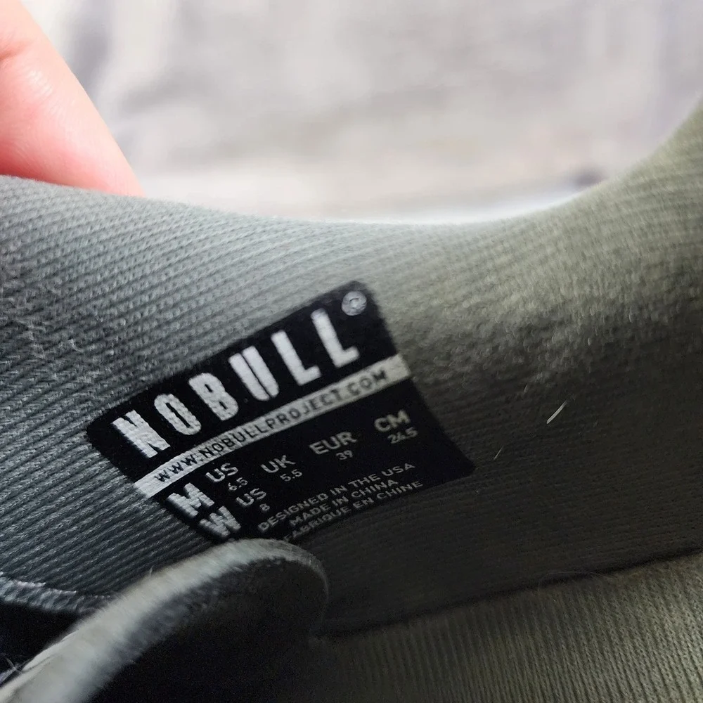 NOBULL Outwork‎ Trainers Size W 8 M 6.5 Yellow Pixel Super Fabric Strength Shoe